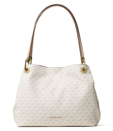 Michael Kors Large Tote Vanilla Signature Shoulder Bag 